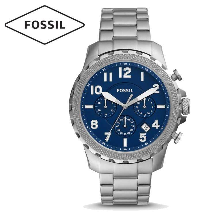 fossil watches for men silver