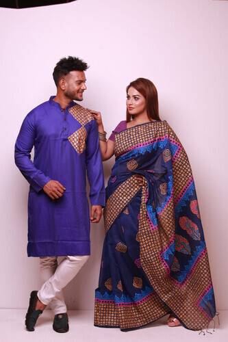 Yellow Handloom Couple Set Get Extra 10% Discount on All Prepaid Trans –  Dailybuyys