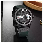 C8301 - Blue Leather Analog Watch for Men
