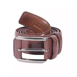 Brown Leather Formal Belt For Men