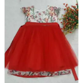 Red Party Frock(9-10Y)