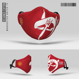 Manchester United FC | Designer Edition Cotton Face Mask