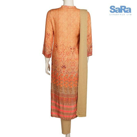 SaRa Ladies Ethnic 3 pcs (SRPW098C-Beige Print), 2 image