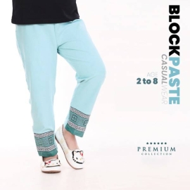 Fabrilife Block Paste Kids Premium Trouser
