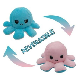 Octopus Reversible Plush toy, 2 image