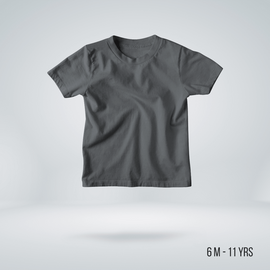 Fabrilife Kids Premium Blank T-shirt - Charcoal
