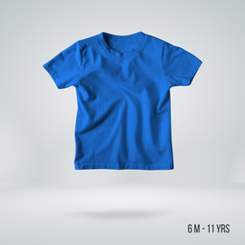 Fabrilife Kids Premium Blank T-shirt - Royal Blue