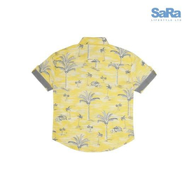 SaRa Boys Shirt Yellow Printed