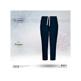 Fabrilife Womens  Premium Trouser-Navy