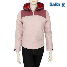 SaRa Ladies Jacket (SRWJ2029M-Mineral Pink), Size: M