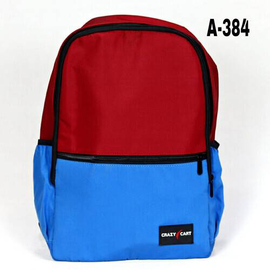 Stylish Red & Blue Backpack
