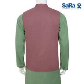 SaRa  Men's Mojib Coat (MCT61WCB-Brown), 3 image