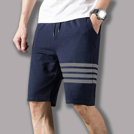 Trendy Short Pant For Men-Navy Blue, Size: 36