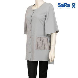 SaRa Ladies Fashion Tops (WFT61YHC-Grey), 2 image