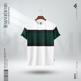 Fabrilife Mens Premium Designer Edition T-Shirt | White