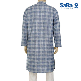 Sara Mens panjabi blue, Size: S, 3 image