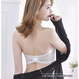 Spandex Hot Strapless Bra for Women, Size: 32, 4 image