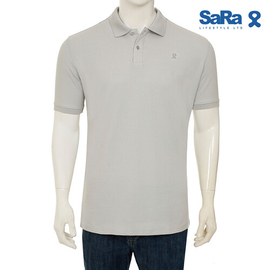 SaRa Mens Polo Shirt (MPO12AKE-HIGH-RISE), Size: S