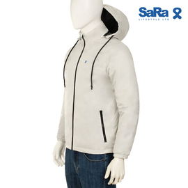 SaRa Mens Jacket (MHJK72WCE- D. Grey), Size: M, 2 image