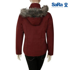 SaRa Ladies Jacket (WJK72WDB-Malbec), Size: M, 3 image