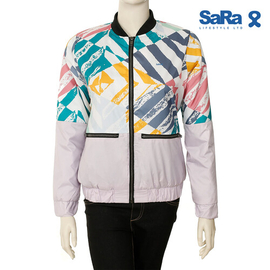 SaRa Ladies Jacket (WJK32WJA-White), Size: M