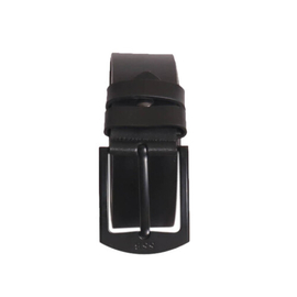 Black SSB Leather Belt for Men SB-B73, 2 image