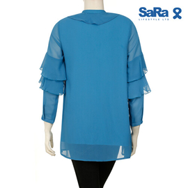 SaRa Ladies Fashion Tops (WFT502YJ-Blue), Size: S, 3 image