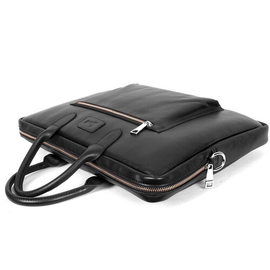 Black Leather Laptop Bag SB-LB447, 2 image
