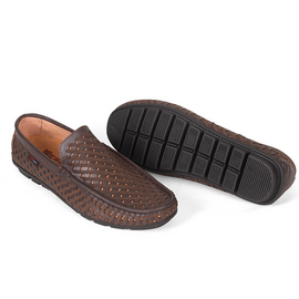 Elegance Medicated Loafer Shoes For Men SB-S438, Size: 39, 2 image