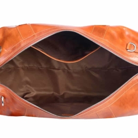 Distressed Leather Duffle Bag SB-TB301 | Premium, 3 image