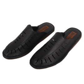 Men’s Leather Sandal SB-S598 | Executive