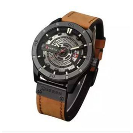 C8301 - Brown Leather Analog Watch for Men