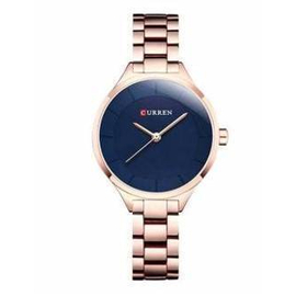 CURREN 9015 Stainless Steel Analog  Women's Watch - Rose Gold, 5 image