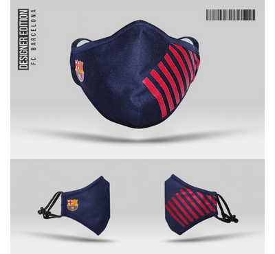 FC Barcelona | Designer Edition Cotton Face Mask