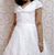 White Decorative Tissu Gown(7-10Y), 2 image