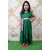Green Color Gown(9-12Y)
