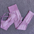 Antibacterial Sports Bra And Yoga Pants Set-Pink, Size: M, 3 image