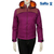 SaRa Ladies Jacket (SRWJ2029P-PLUM), Size: XL