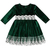 Baby Beautiful Stylish Dress Bottle Green, Size: 0-3y