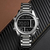 SKMEI 1448 Silver Stainless Steel Digital Watch For Men - Silver, 5 image