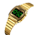 SKMEI 1543 Golden Stainless Steel LED Digital Watch For Women - Golden, 3 image