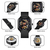 SKMEI 9184 Black Mesh Stainless Steel Automatic Mechanical Luxury Watch For Men - Black, 6 image