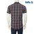 SaRa Mens Half sleeve Shirt (MSCS211YCB-Navy check), 2 image