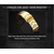 Naviforce NF8021 Golden Stainless Steel Chronograph Watch For Men - Black & Golden, 14 image