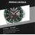 Naviforce NF9191 Silver Stainless Steel Analog Watch For Men - Green & Silver, 12 image