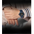 Naviforce NF9195 Royal Blue Stainless Steel Dual Time Watch For Men - RoseGold & Royal Blue, 7 image