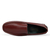Maroon Plain Leather Loafer SB-S137, Size: 41, 3 image