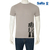 SaRa Mens T-Shirt (MTS601YK-Grey), Size: L