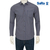SaRa Mens Casual Shirt (MCS612FCN-GREY & NAVY CHECK), Size: L