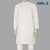 SaRa Mens Panjabi (MPJ562FCG-White), Size: M